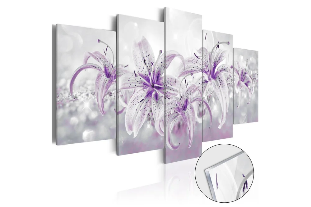 Bilde På Akryl Purple Graces 100x50 v:5119649