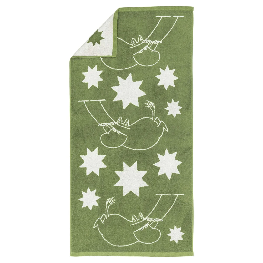 Mummi Badehåndkle 70×140 cm, Mummitrollet stjärnor v:7436595 Mummi Badehåndkle 70×140 cm, Mummitrollet stjärnor v:7436595