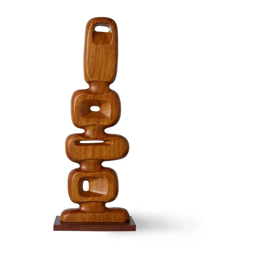 Hand carved wooden sculpture 71 cm v:9477451