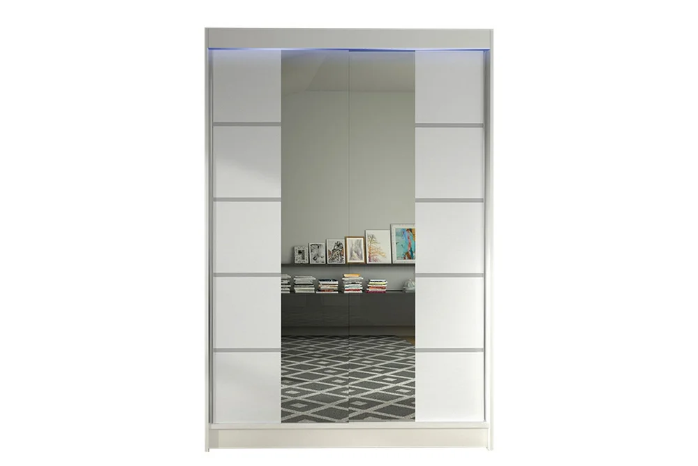 Liverpool Garderobe med Speil 120×200 cm v:2800037 Liverpool Garderobe med Speil 120×200 cm v:2800037