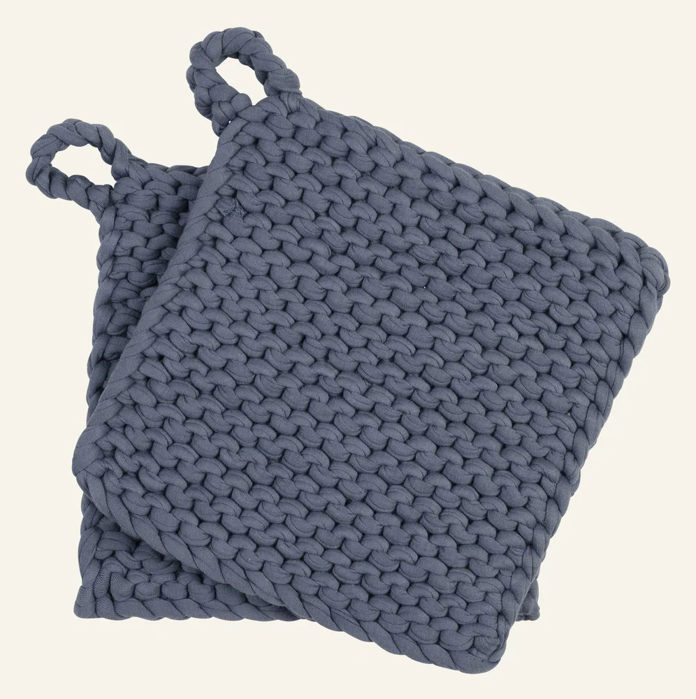 Gryteklut denimblå - 19x19 cm v:7978606