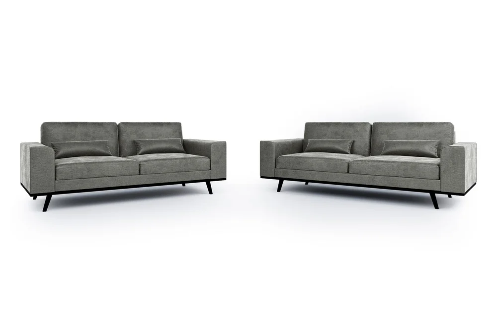 Copenhagen Sofagruppe 3-seter + 2-seter Fløyelssofa v:8787360