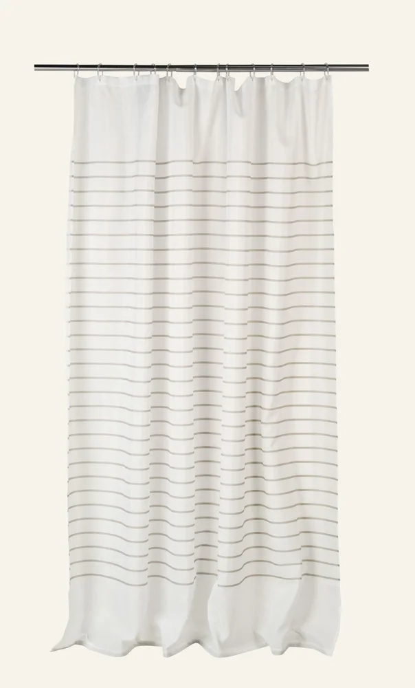 Dusjforheng multi beige – 180×200 cm v:8999959