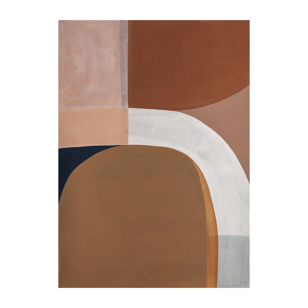 Painted Shapes 01 plakat v:7506147