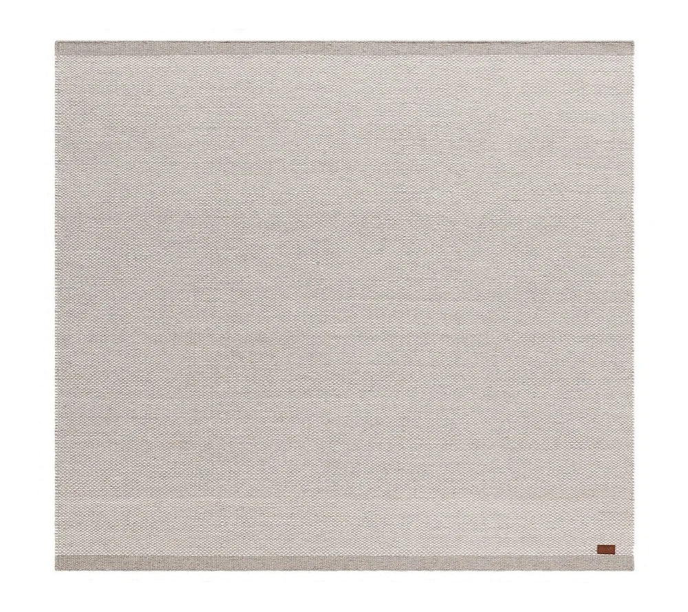 Håndvevd teppe KM Home Sandhamn 250x250 cm Sølv v:4783814