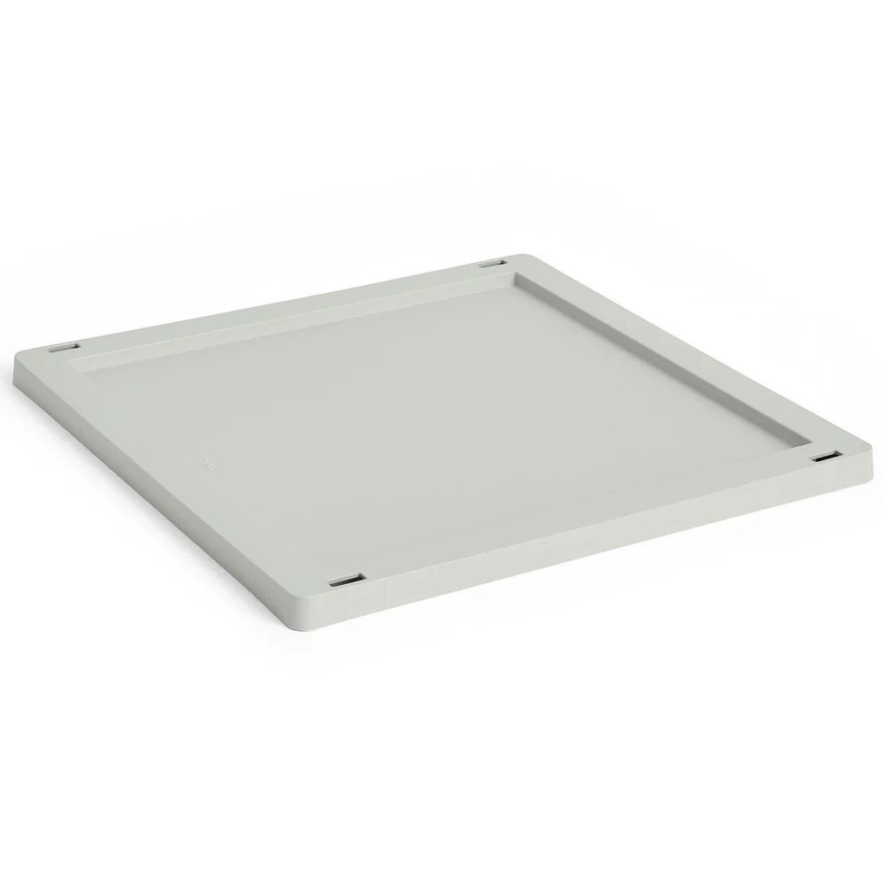 Colour Crate Plastic Medium Square / Cube Lokk, Grey v:3583016