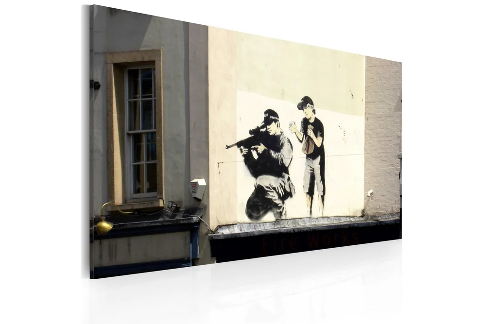 Bilde Sniper And Boy Banksy 60x40 v:6650839