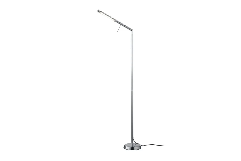 Filigran gulvlampe LED nikkelmatte v:1652246 Filigran gulvlampe LED nikkelmatte v:1652246