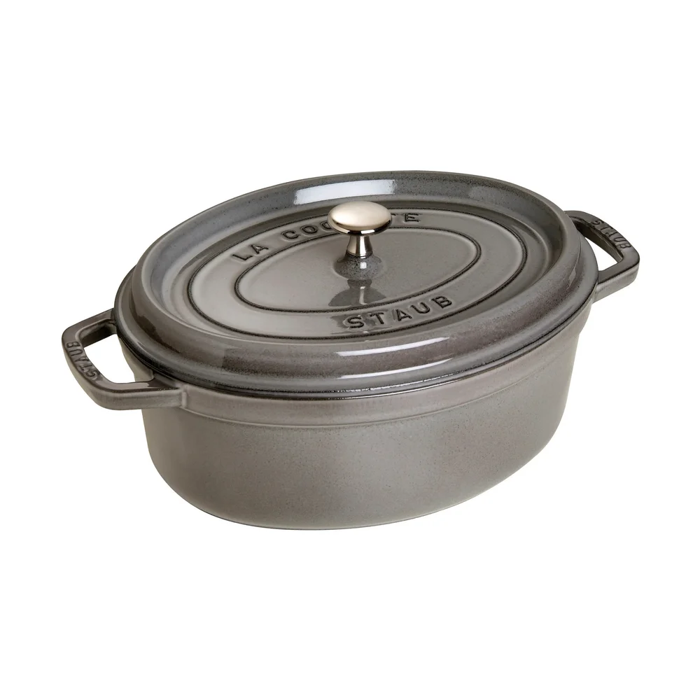 Staub La Cocotte oval gryte støpejern 3 v:3731686