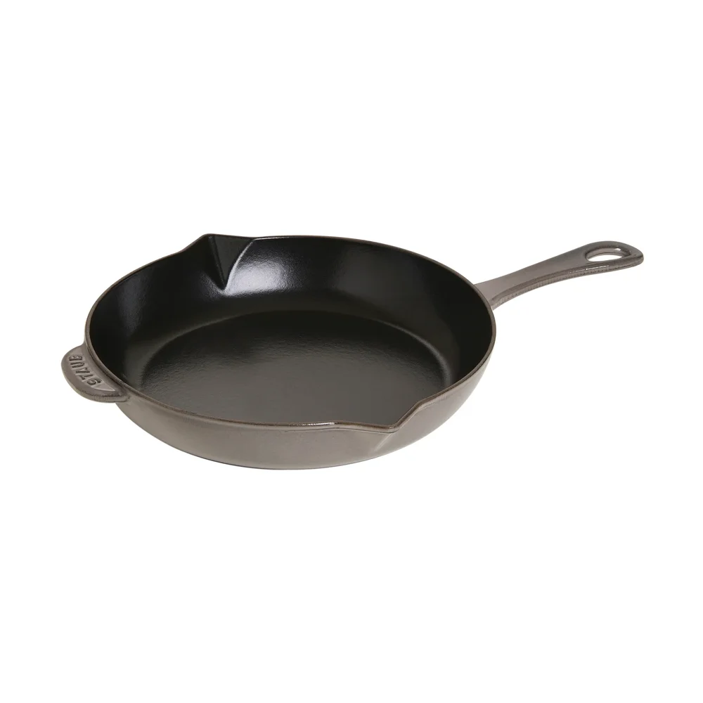 Staub stekepanne støpejern med helletut Ø26 cm v:9747259