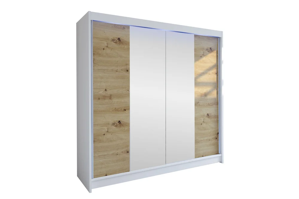 Canderbury Garderobe Med Speil 180×215 cm v:5116188 Canderbury Garderobe Med Speil 180×215 cm v:5116188