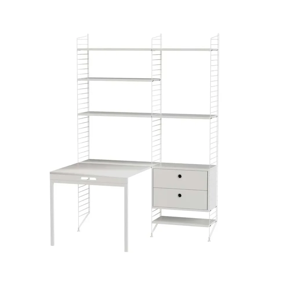 String kontor hvit - Kombinasjon E" v:1747432