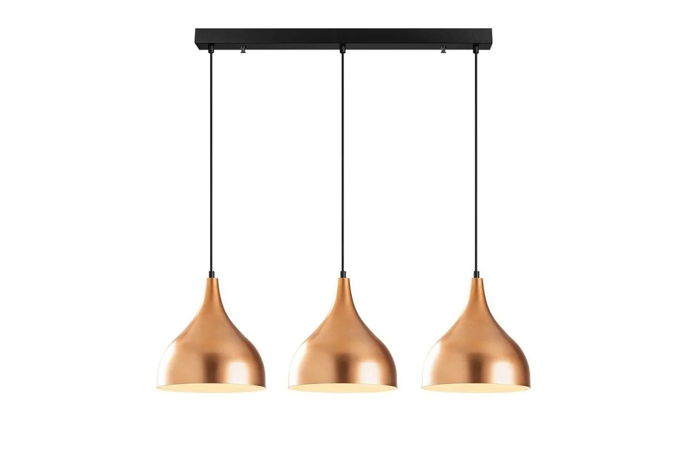 Taklampe Rathour Ignite Kobber / Svart v:8094273