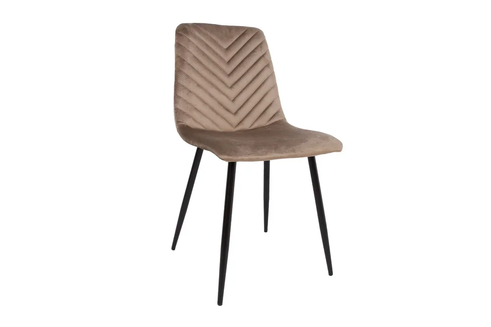 Brie Stol Beige Fløyel v:5961339