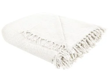 Pledd CHAOHANI 200 x 220 cm Off white v:3974029 Pledd CHAOHANI 200 x 220 cm Off white v:3974029