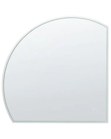 LED-baderomsspeil OZENAY 100 cm 100 cm Sølv v:8606095 LED-baderomsspeil OZENAY 100 cm 100 cm Sølv v:8606095