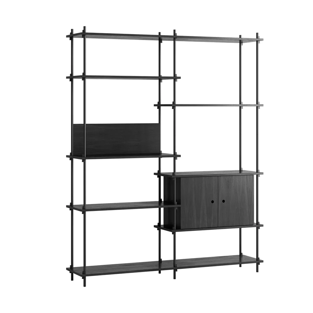 Shelving System hylle med skap v:7875848