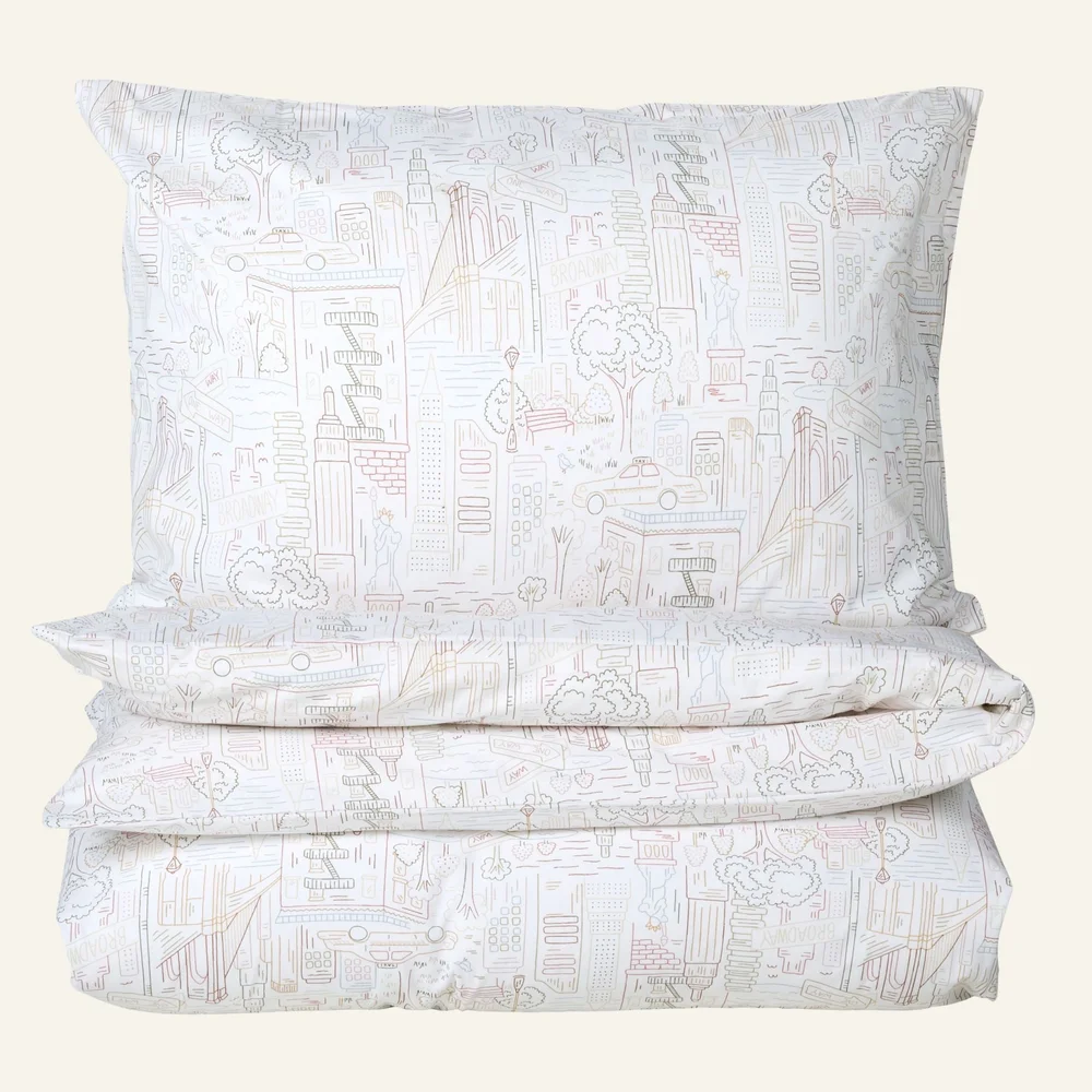 Bomull sengesett multi – 200×220 cm v:3215842 Bomull sengesett multi – 200×220 cm v:3215842