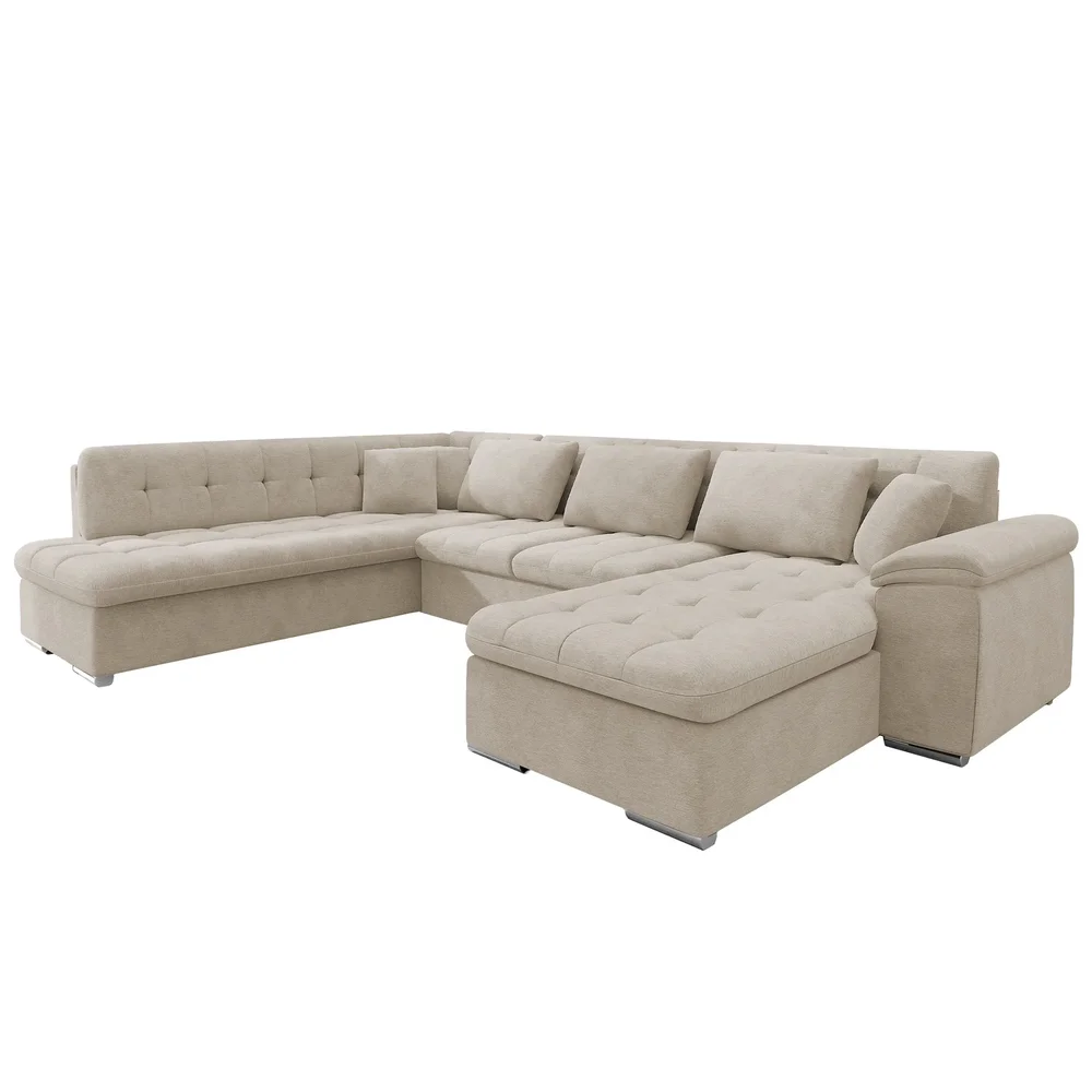 Dynir 6-seters U-sofa med Divan Høyre v:9255027