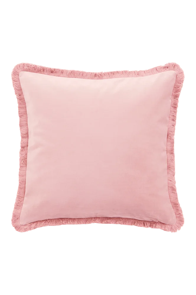 SAMANTHA putetrekk i fløyel 50x50 cm - Rosa - Tekstiler | m v:8938871