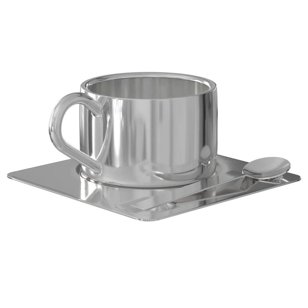 Steel Cup Trio Kaffekopp, Rustfritt Stål v:9703880