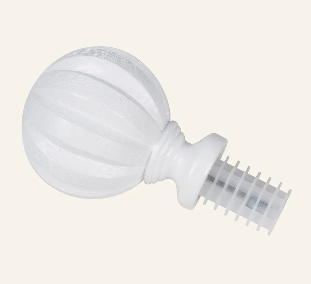 Endestykke 2pk hvit – 22/25 mm v:8240076 Endestykke 2pk hvit – 22/25 mm v:8240076