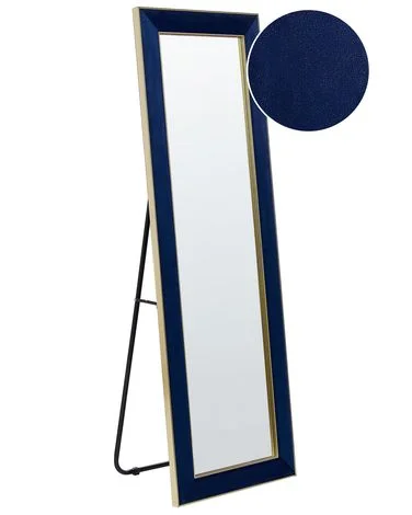 Gulvspeil LAUTREC 150 cm Fløyel Marineblå v:7455922 Gulvspeil LAUTREC 150 cm Fløyel Marineblå v:7455922