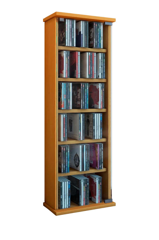 Cd/DVD-tårn Vetro for 150 Cd's – Beige m v:4181659 Cd/DVD-tårn Vetro for 150 Cd's – Beige m v:4181659