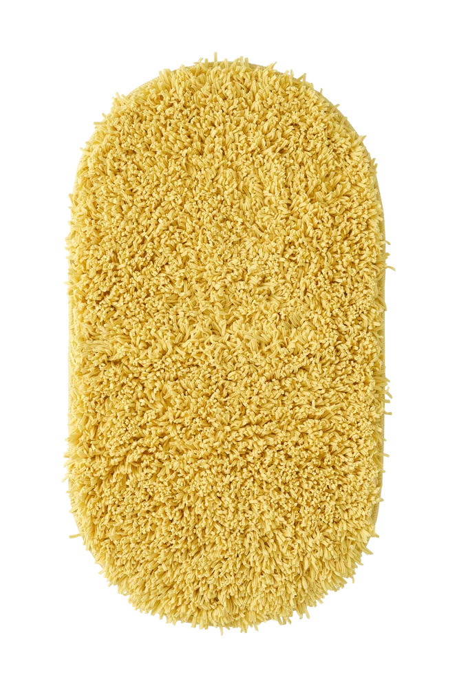 Baderomsmatte Chenille - Gul - Tepper | m v:1537889