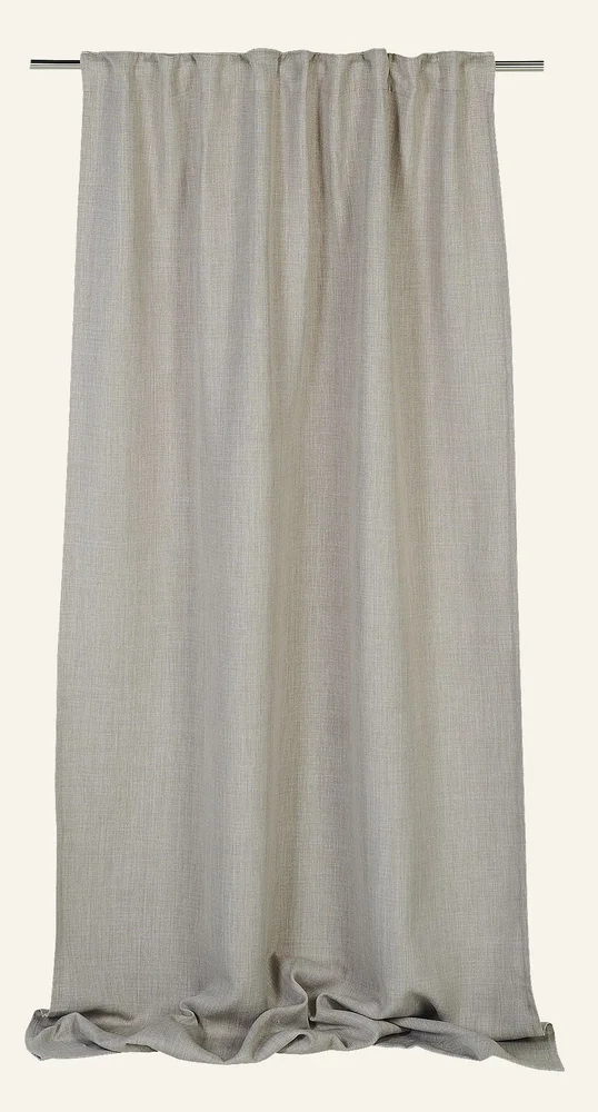 Lysdempende gardin beige – 140×220 cm v:7003449 Lysdempende gardin beige – 140×220 cm v:7003449