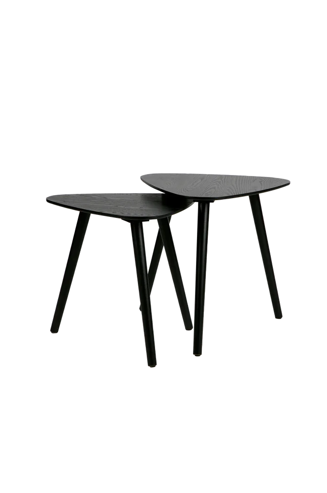2 sidebord Nila – Svart m v:7545876 2 sidebord Nila – Svart m v:7545876