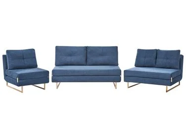 Sofagruppe 6-seters JERSLEV Blå v:2752508 Sofagruppe 6-seters JERSLEV Blå v:2752508
