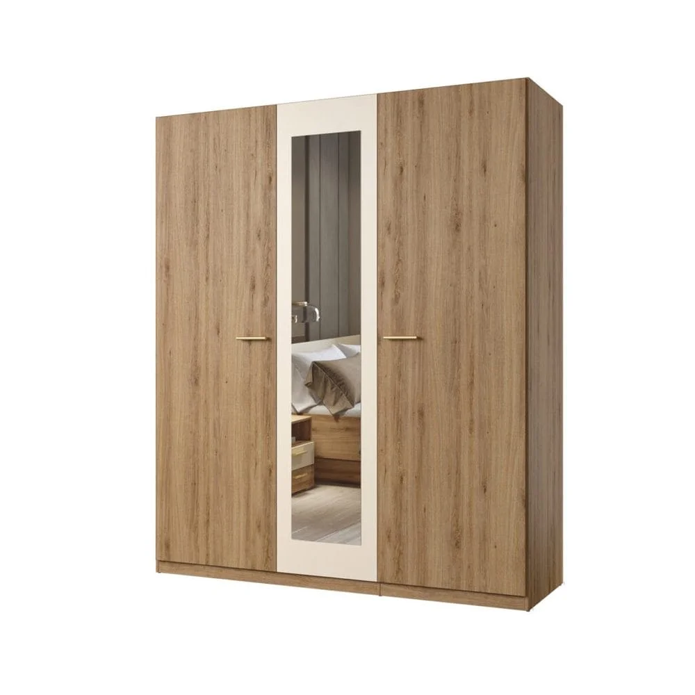 Garderobe Vertina 3 Dører 1 Speil v:1242950