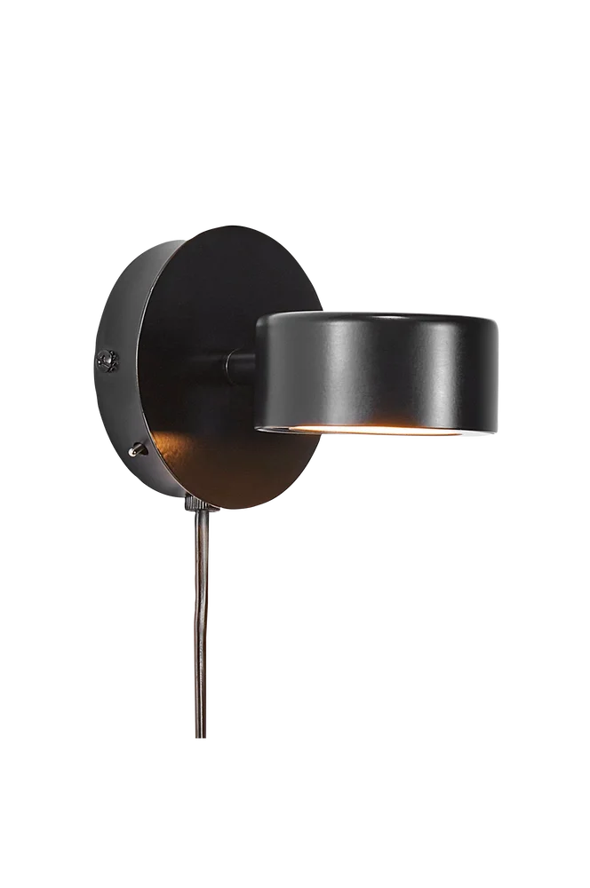 Vegglampe Clyde - Svart - Belysning | m v:5987772