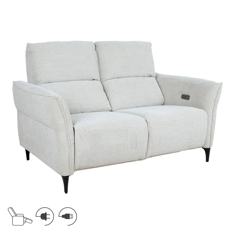 Reclinersofa Näsdal 2-seter med elektrisk mekanisme v:3296005