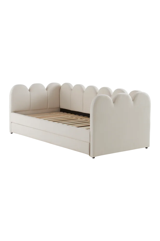 OLEMA barneseng 90x200 cm - Beige - Barnerom | m v:9249158