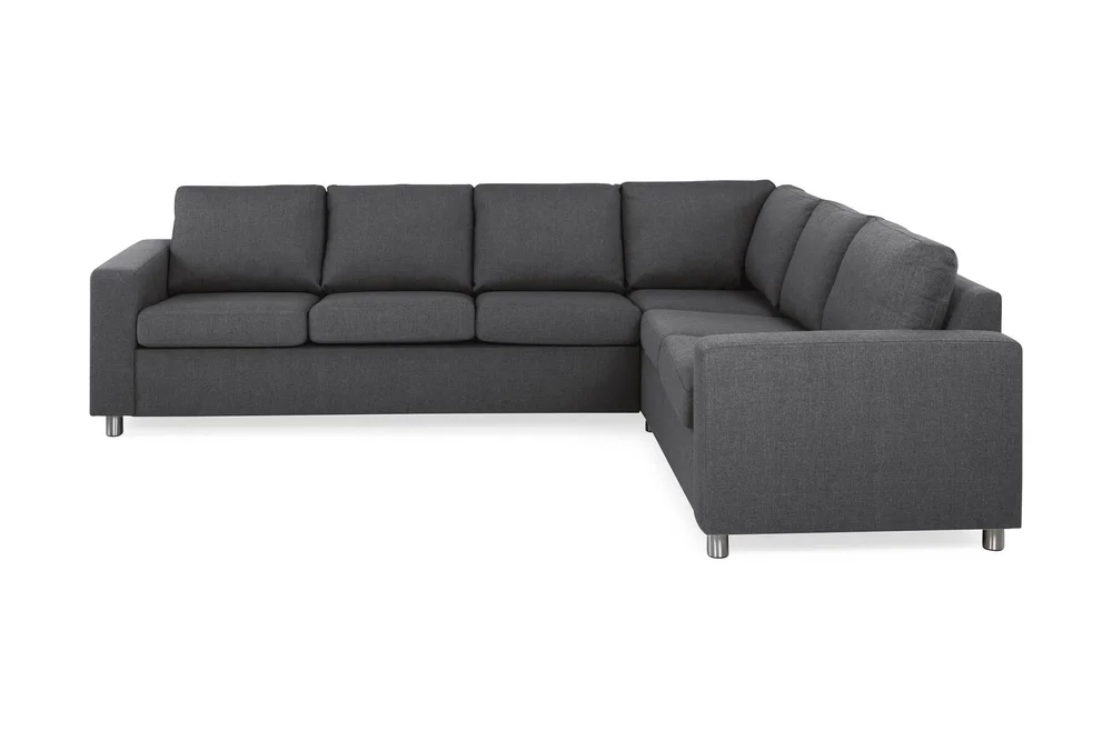 Crazy 5-seters Vendbar L-formet Large Hjørnesofa i Stoff v:2513697 Crazy 5-seters Vendbar L-formet Large Hjørnesofa i Stoff v:2513697