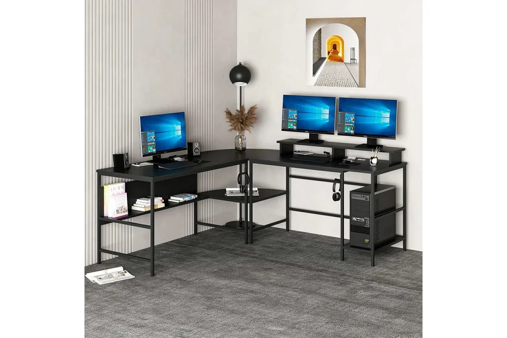 Nafe Hjørneskrivebord v:9749058