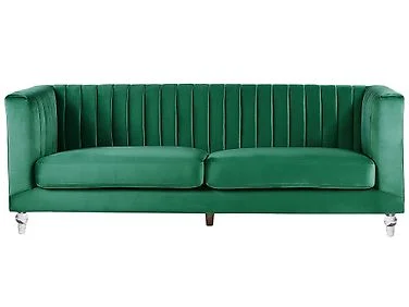 Sofa 3-seter ARVIKA Fløyel Grønn v:5477562 Sofa 3-seter ARVIKA Fløyel Grønn v:5477562