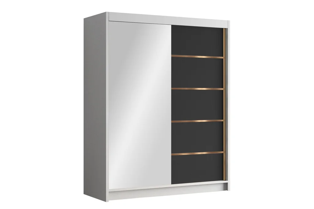 Emet Garderobe med Speil 150x200 cm v:5916976