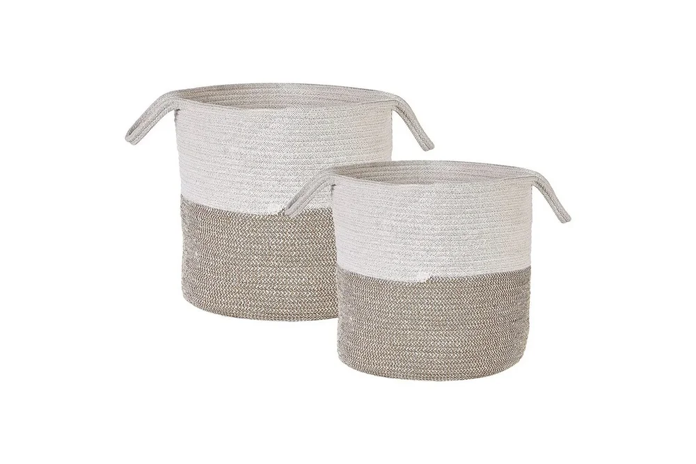 Kurv Pazha sett á 2. Beige, hvit v:9177747 Kurv Pazha sett á 2. Beige, hvit v:9177747