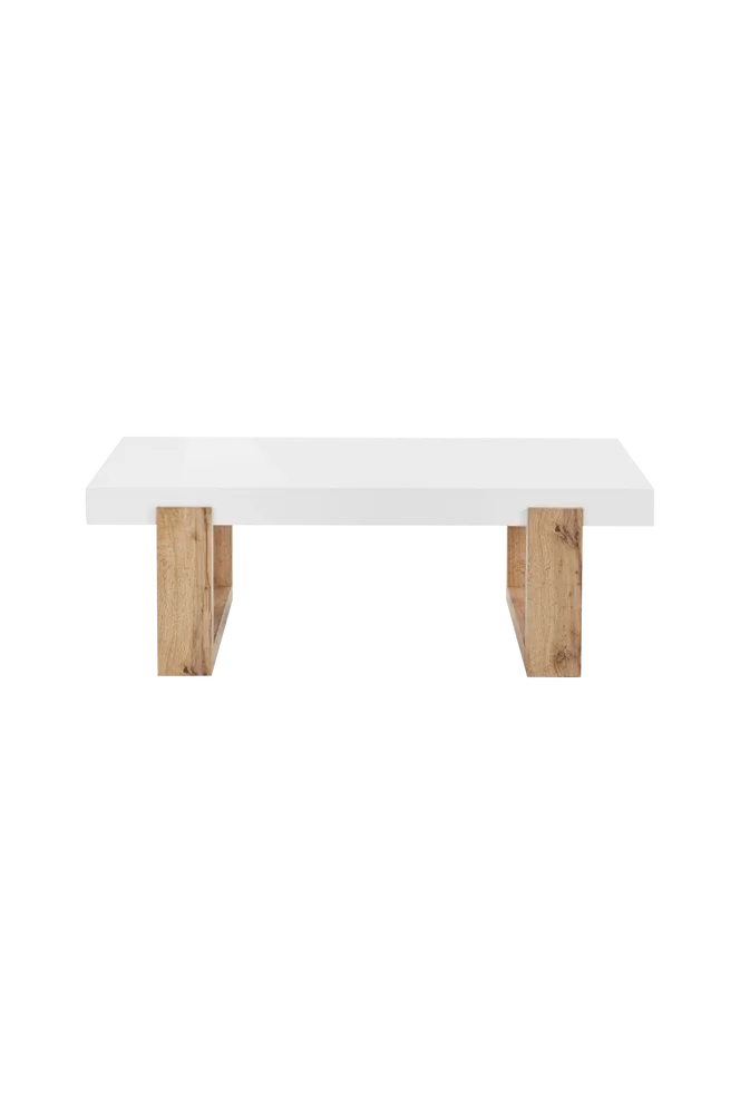 Salongbord Solid - Hvit m v:5796962