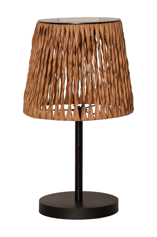 Solcellelampe Cesta 48 cm – Brun – Belysning | m v:6360521 Solcellelampe Cesta 48 cm – Brun – Belysning | m v:6360521