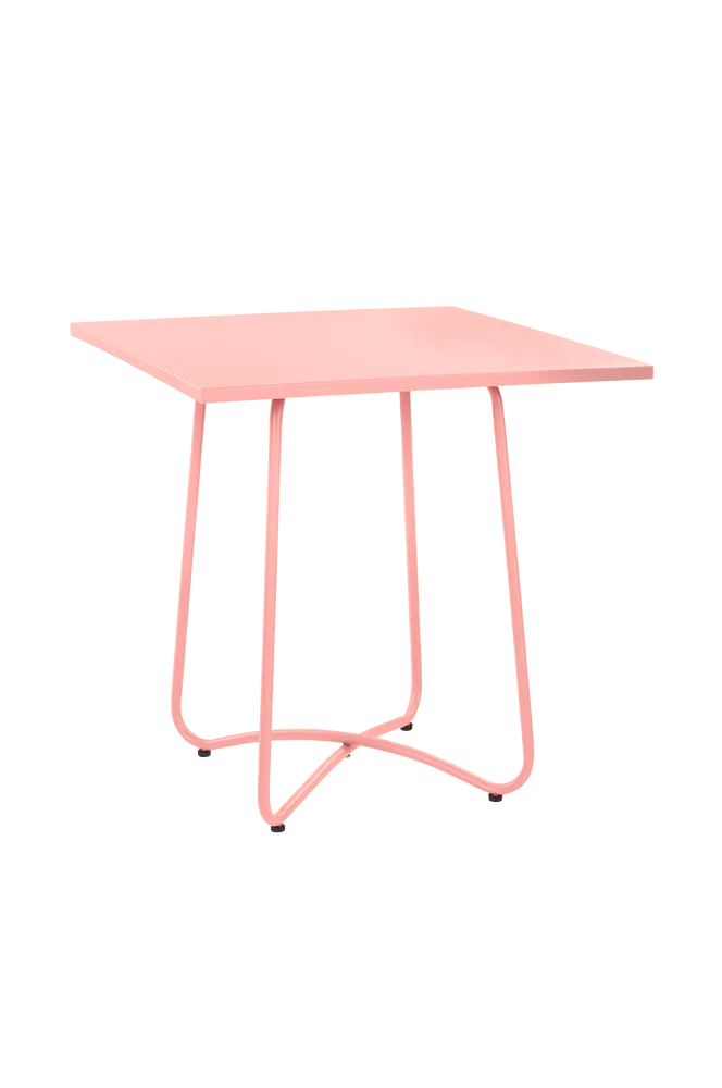 ANTIBES bord 74×74 cm – Rosa – Utemøbler & hage | m v:8870575 ANTIBES bord 74×74 cm – Rosa – Utemøbler & hage | m v:8870575