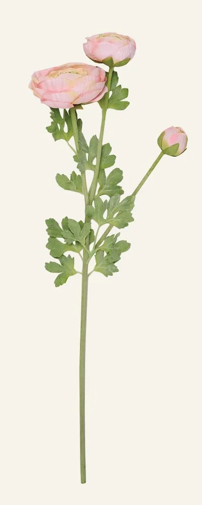 Blomst lys korall – 18x14x63,5 cm v:1568692