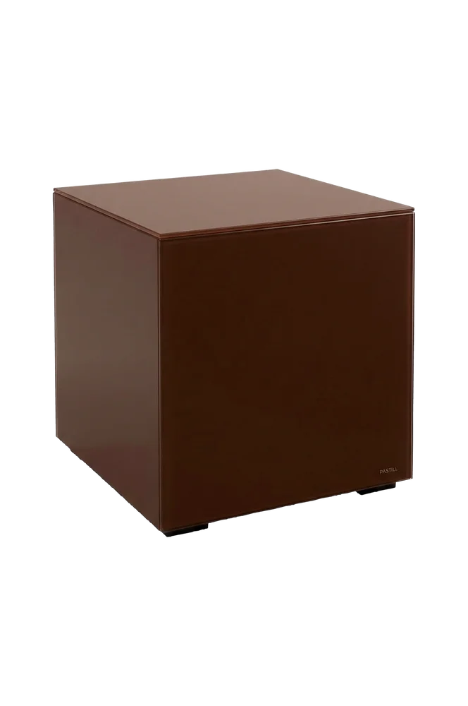 Pop kube i farget glass 35×35 cm – Brun m v:4316677 Pop kube i farget glass 35×35 cm – Brun m v:4316677