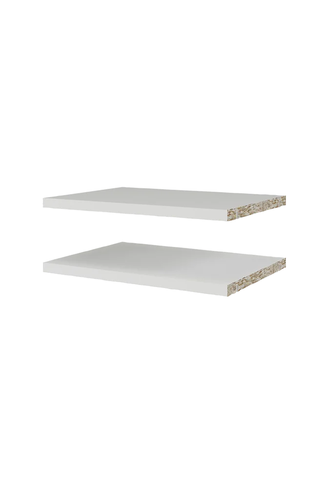 BASIC 2 hyller – Hvit m v:8910274