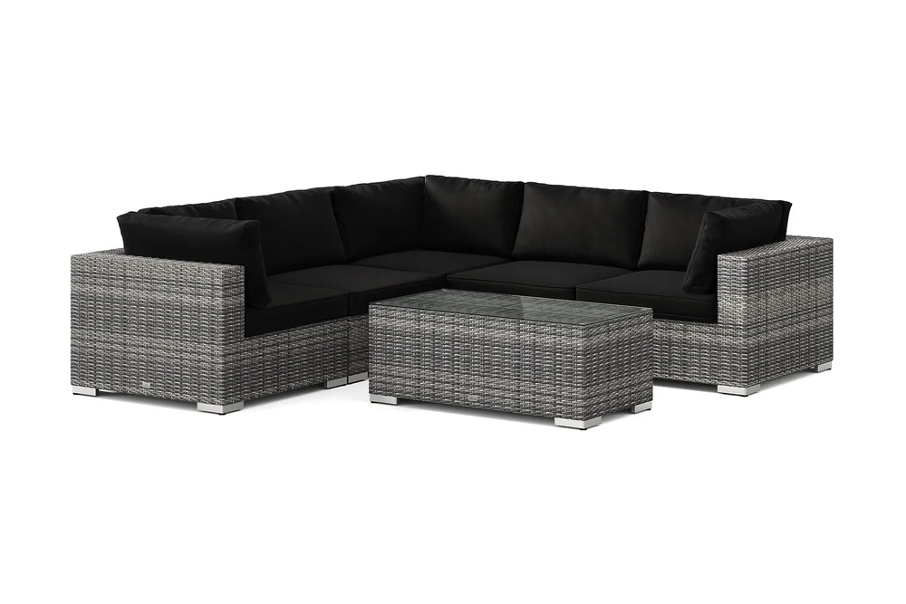 Bahamas utendørs hjørnesofa 5-seters vendbar med bord v:1495432 Bahamas utendørs hjørnesofa 5-seters vendbar med bord v:1495432