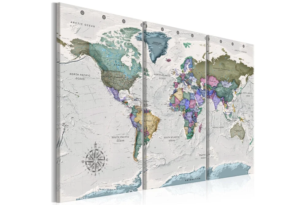 Bilde World Destinations 3 Parts 90x60 v:6994861