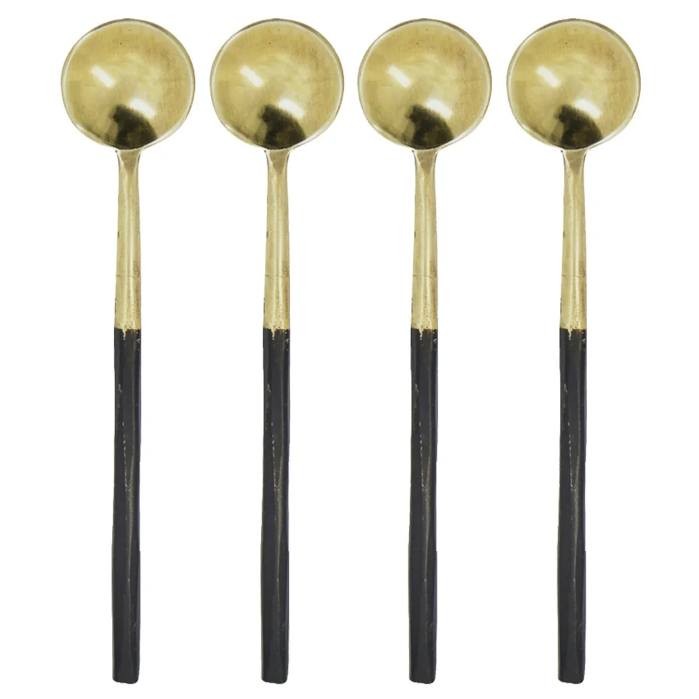 Lang Skje 4-pk, Antique Brass v:5997806